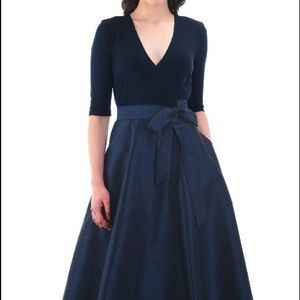 eshakti Mixed Media Gown - New